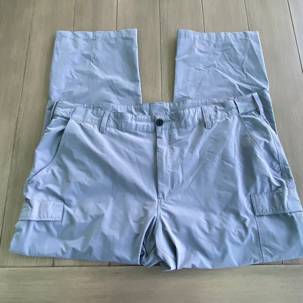 Worldwide Sportsman Pants β’ 46x30 β’ Bluish Gray β’ Nylon/Spandex β’ Convertible